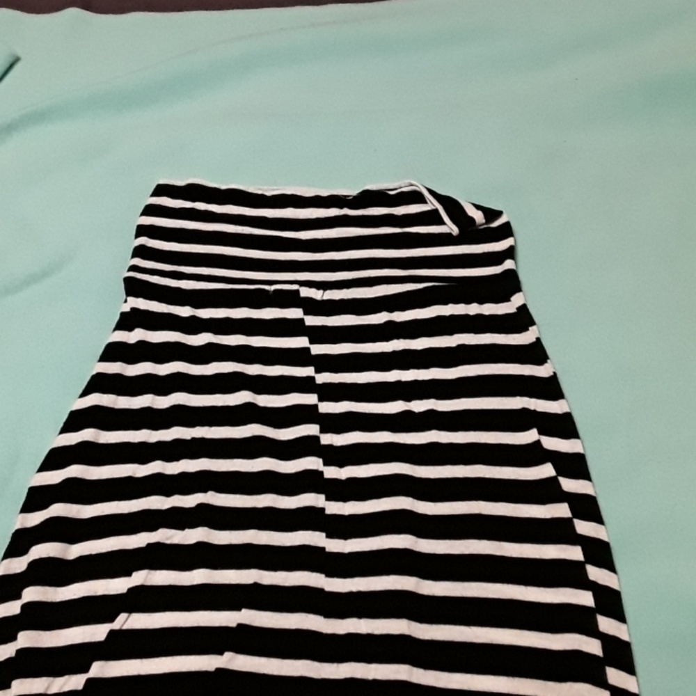 Black and white skirt